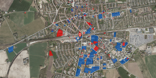 Jordforureningskort på Godsbanevej 2, 4100 Ringsted