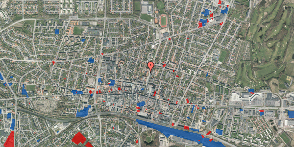 Jordforureningskort på Nørregade 9B, st. 23, 7400 Herning