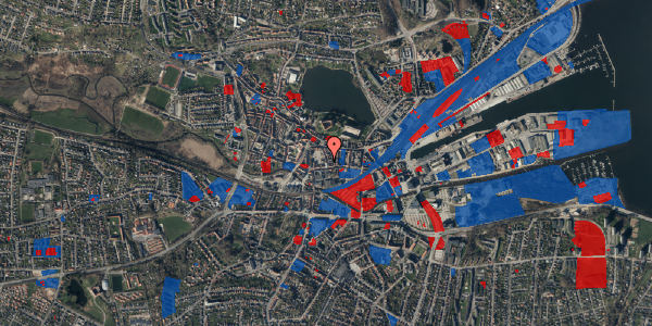 Jordforureningskort på Borchs Gård 29A, 6000 Kolding