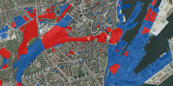 Jordforureningskort på Helgolandsgade 22, 8000 Aarhus C
