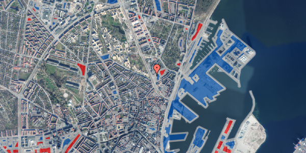 Jordforureningskort på Nørrebrogade 16, 8000 Aarhus C