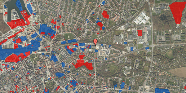 Jordforureningskort på Østerbro 7K, 5000 Odense C