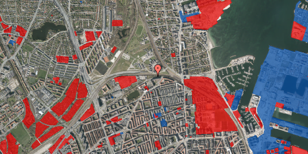 Jordforureningskort på Sibeliusgade 62, 2100 København Ø