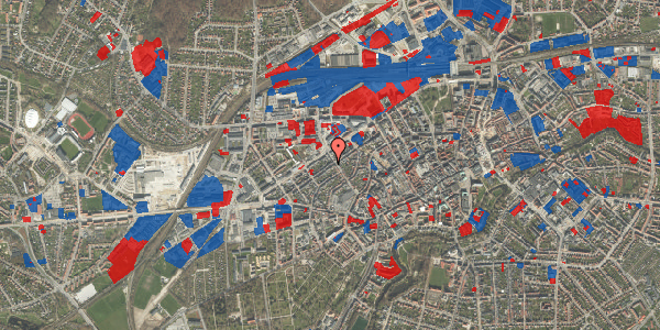 Jordforureningskort på Dronningensgade 39, 5000 Odense C