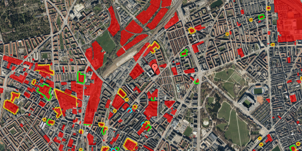 Jordforureningskort på Vermundsgade 38F, 1. th, 2100 København Ø