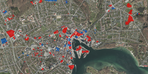 Jordforureningskort på Nordre Kajgade 1C, st. , 5700 Svendborg