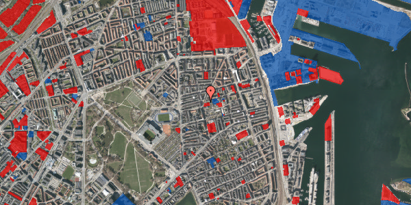 Jordforureningskort på Løgstørgade 8, 2100 København Ø