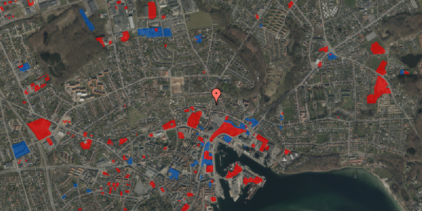 Jordforureningskort på Møllergade 113, 5700 Svendborg