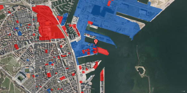 Jordforureningskort på Helsinkigade 29, 13. th, 2150 Nordhavn