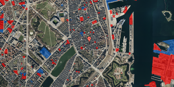 Jordforureningskort på Willemoesgade 34, 2100 København Ø