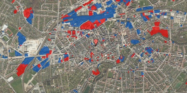 Jordforureningskort på Pantheons Passage 5, 5000 Odense C