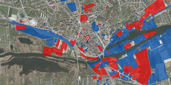 Jordforureningskort på Kirkegade 10, 8900 Randers C