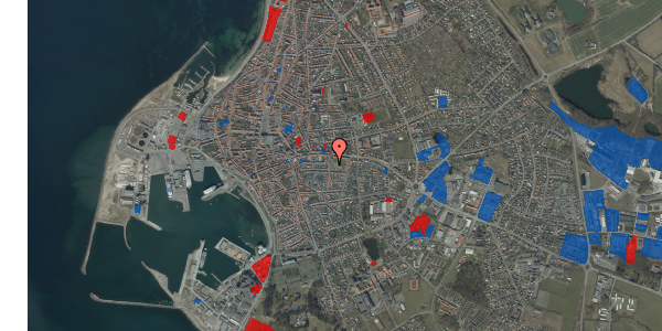 Jordforureningskort på Østergade 66B, 3700 Rønne