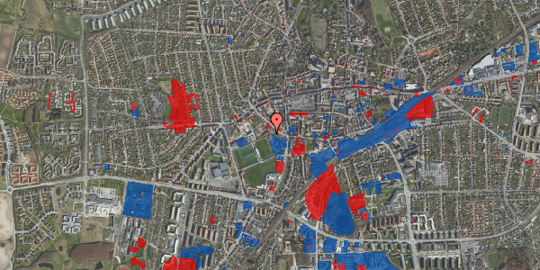 Jordforureningskort på Blegdammen 8B, 4000 Roskilde