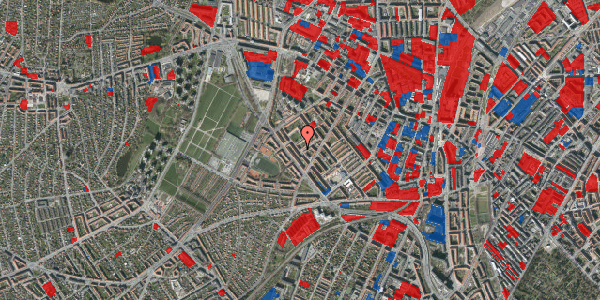Jordforureningskort på Vestergårdsvej 14, 2400 København NV