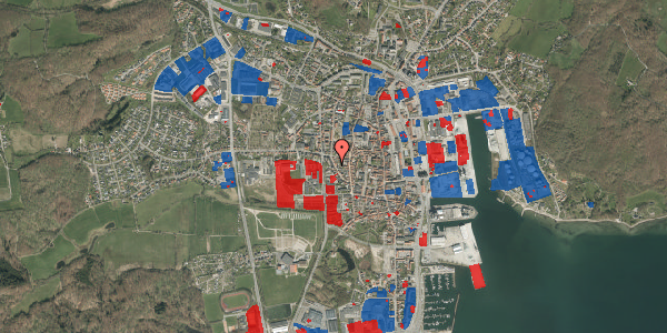 Jordforureningskort på Møllegade 13, 3. th, 6200 Aabenraa