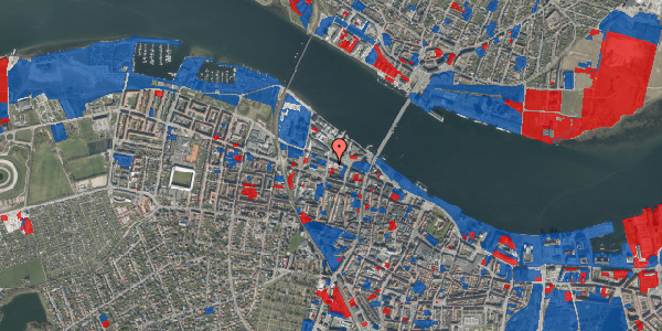 Jordforureningskort på Badehusvej 16, 9000 Aalborg