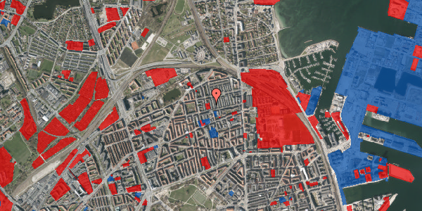 Jordforureningskort på H.C. Lumbyes Gade 13, 2100 København Ø