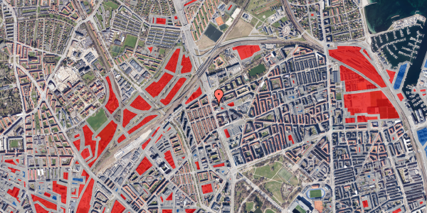 Jordforureningskort på Lyngbyvej 68, 2100 København Ø