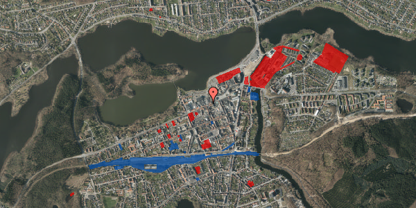 Jordforureningskort på Vestergade 8, 8600 Silkeborg