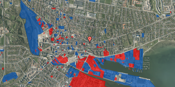 Jordforureningskort på Amaliegade 2B, 2. 11, 8700 Horsens