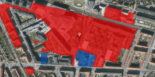 Jordforureningskort på Dirch Passers Allé 10F, 2000 Frederiksberg