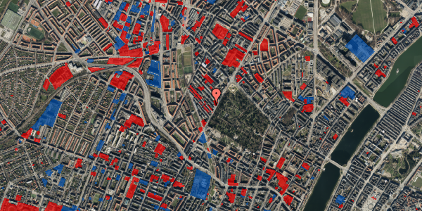 Jordforureningskort på Bjelkes Allé 7, 2200 København N