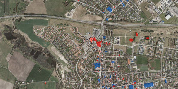Jordforureningskort på Klosterparks Alle 135, 4100 Ringsted