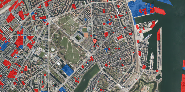 Jordforureningskort på Østerbrogade 47, 2100 København Ø