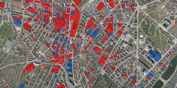 Jordforureningskort på Bragesgade 10B, 1. th, 2200 København N