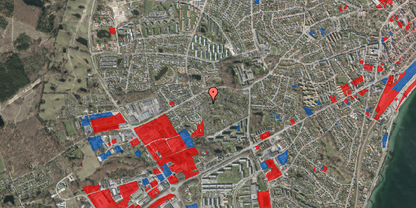 Jordforureningskort på Lathyrusvej 7, 3000 Helsingør