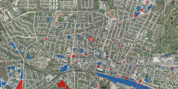 Jordforureningskort på Skolegade 35B, 1. , 7400 Herning