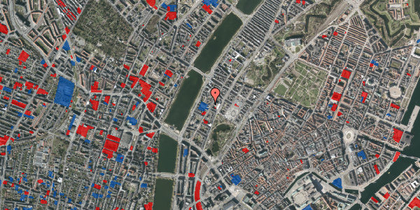 Jordforureningskort på Nansensgade 45, 1366 København K