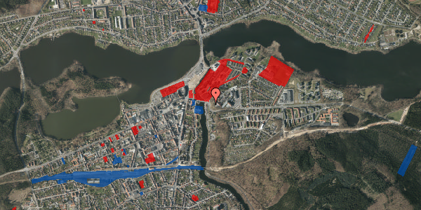 Jordforureningskort på Århusvej 1, 8600 Silkeborg