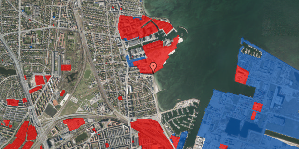 Jordforureningskort på Scherfigsvej 23, 3. th, 2100 København Ø