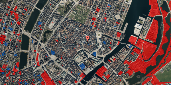 Jordforureningskort på Østergade 55, 1100 København K