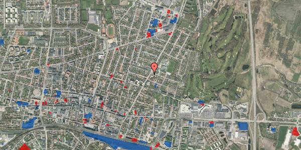 Jordforureningskort på Holbækvej 4E, st. , 7400 Herning