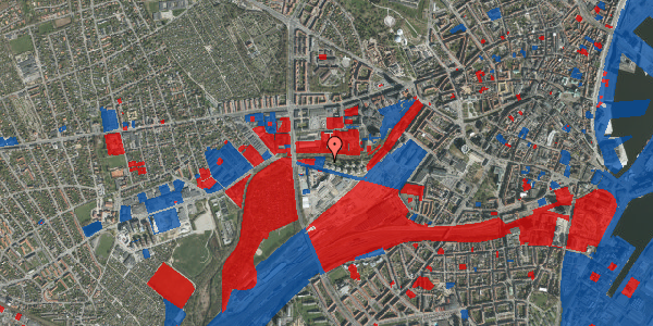 Jordforureningskort på Søren Frichs Vej 18K, 1. 2, 8000 Aarhus C