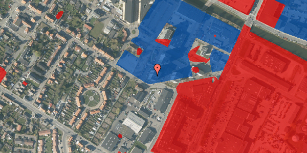 Jordforureningskort på Jyllandsgade 55, st. 4, 8700 Horsens