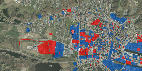 Jordforureningskort på Merianvej 102, 7100 Vejle