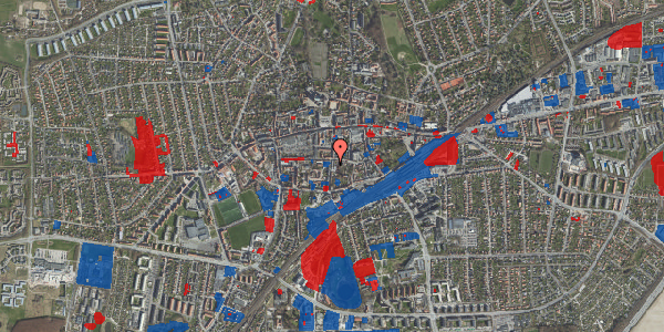 Jordforureningskort på Allehelgensgade 17C, 4000 Roskilde