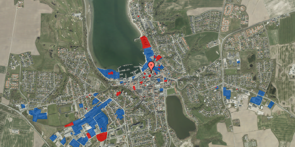 Jordforureningskort på Weibelsgade 8, 7620 Lemvig