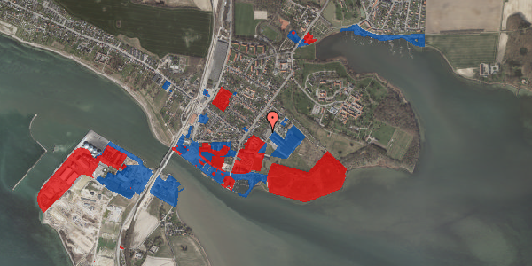 Jordforureningskort på Langøvej 8, 4760 Vordingborg