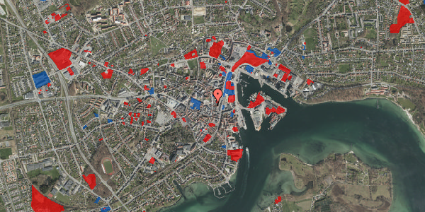 Jordforureningskort på Møllergade 11, 5700 Svendborg