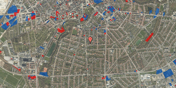 Jordforureningskort på Lahnsgade 45B, 5000 Odense C