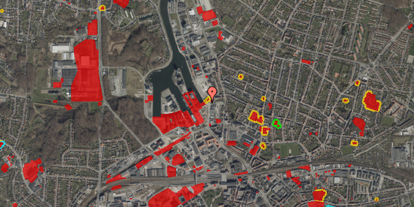 Jordforureningskort på Tværkajen 1, 2. 10, 5000 Odense C