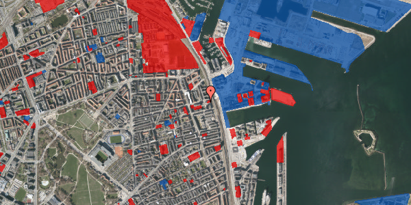 Jordforureningskort på Århusgade 112, 2100 København Ø