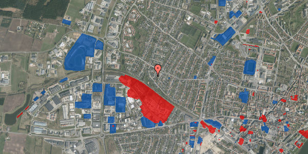 Jordforureningskort på Anholtvej 1V, 8800 Viborg