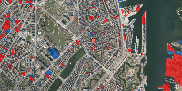 Jordforureningskort på Willemoesgade 11, 2100 København Ø