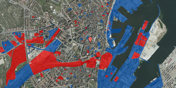 Jordforureningskort på Søndergade 61, 3. tv, 8000 Aarhus C